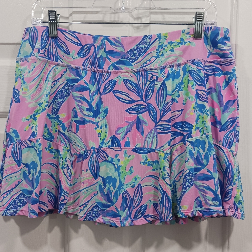 Lilly Pulitzer Luxletic Corrine Skort L